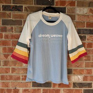 Camp Collection Dream Weaver Retro Tee | Bell Sleeves | Size Small | NWOT